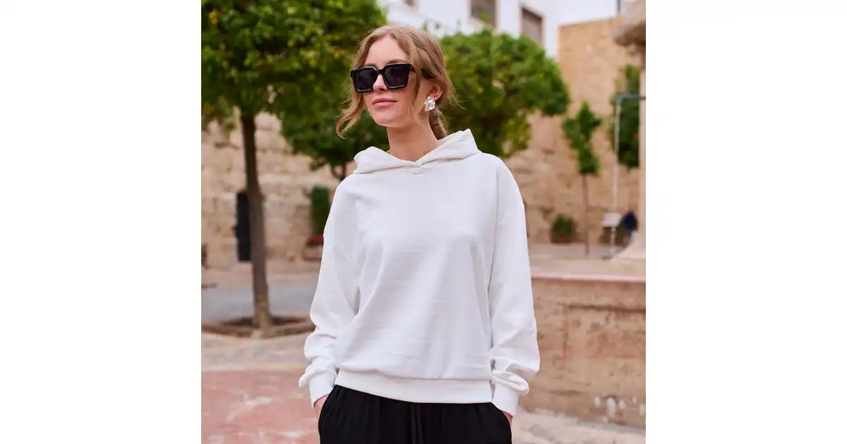 Bluza Hoodie Iconic Off White
