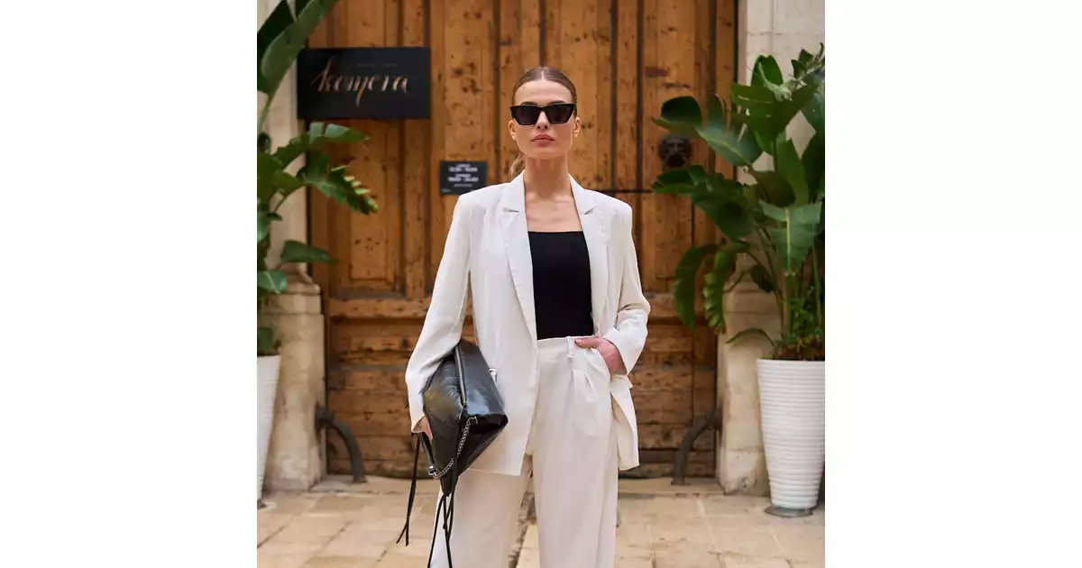 Marynarka Claire Ecru