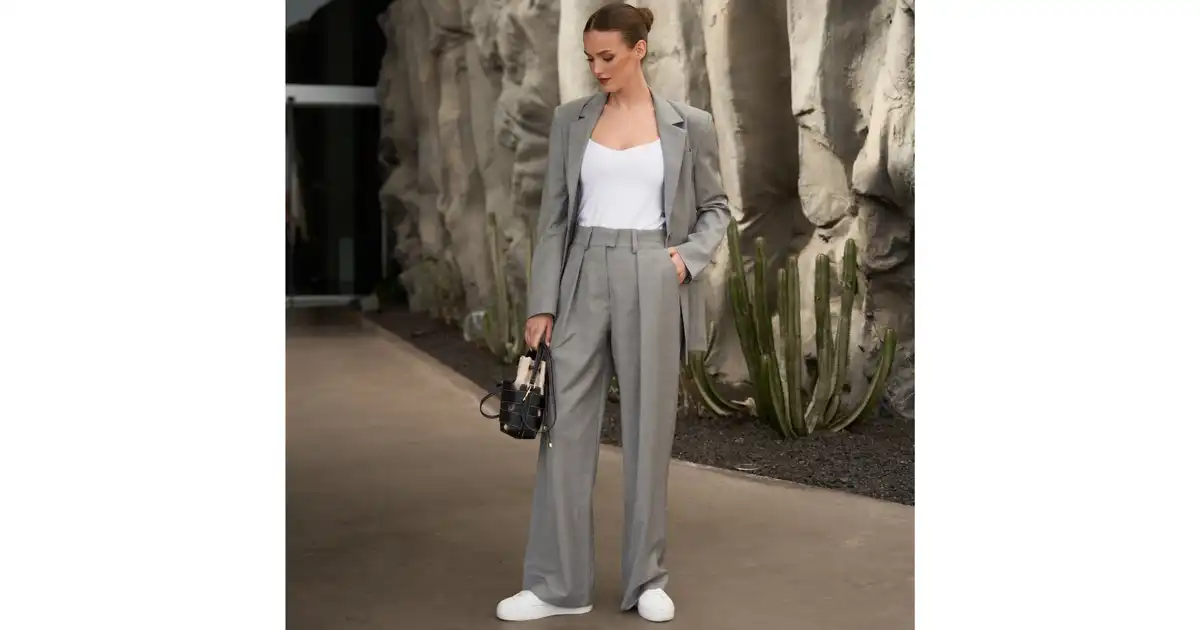 Spodnie Ester Stone Grey