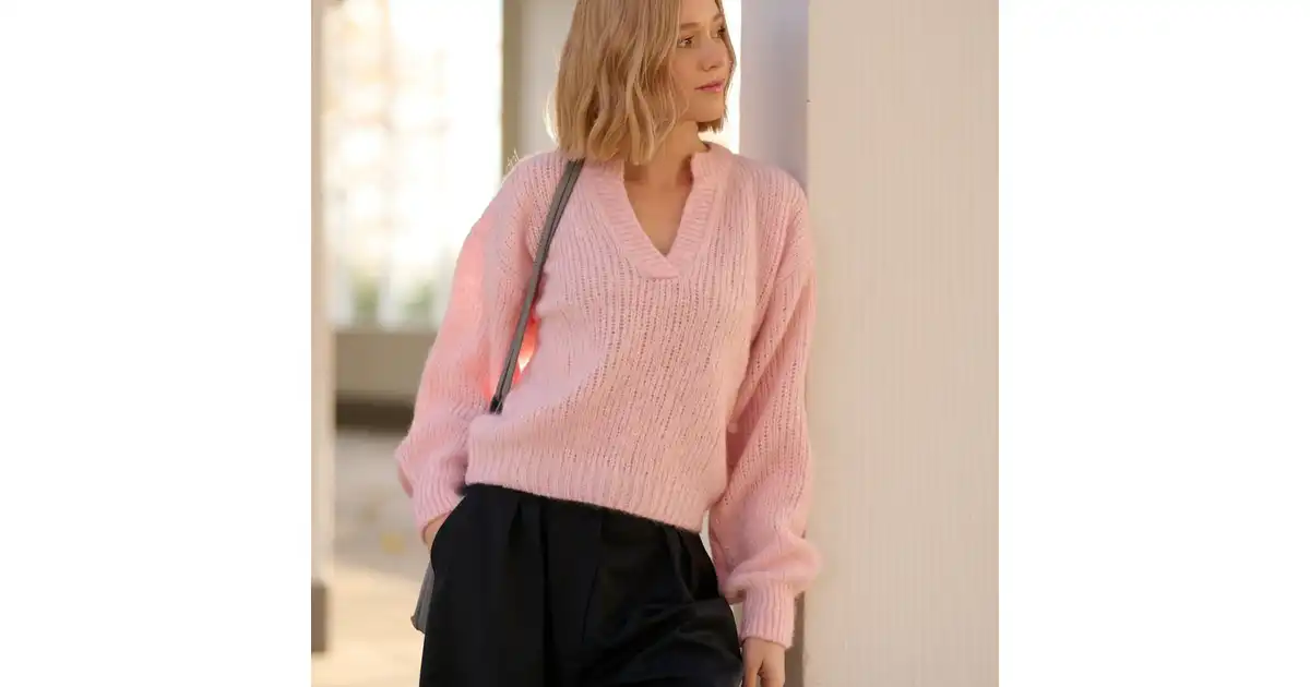Sweter Madeline Peony Pink