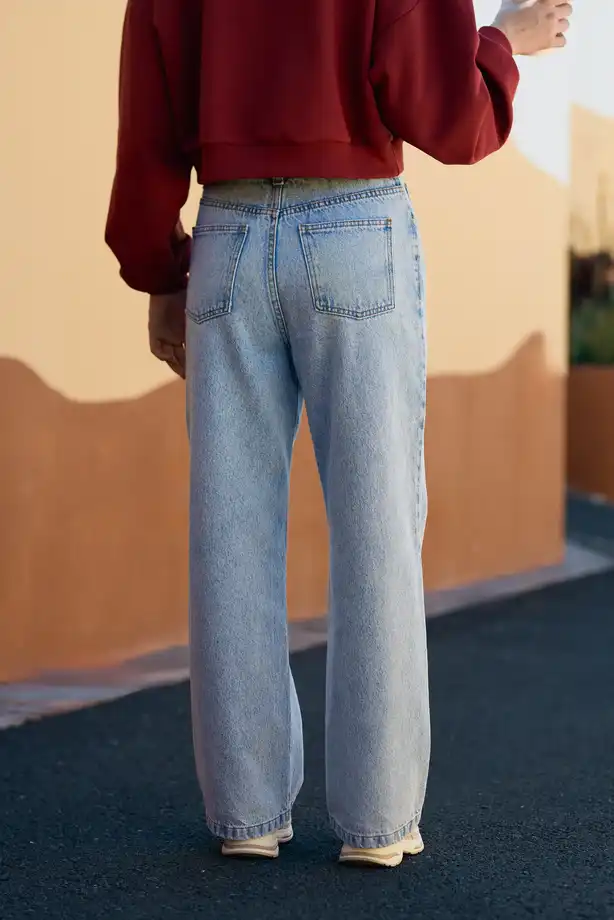 Jeansy Tess Straight Light Blue