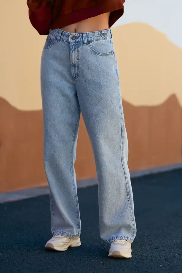 Jeansy Tess Straight Light Blue