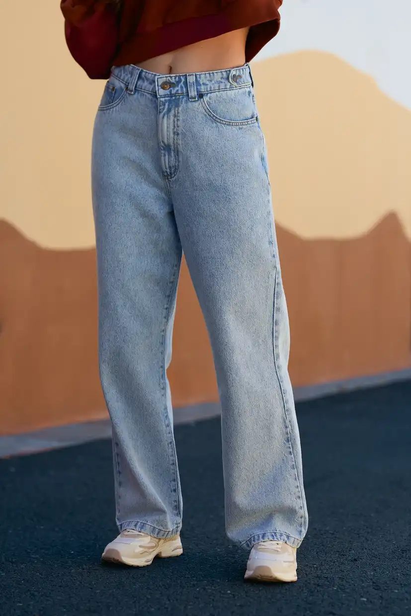 Jeansy Tess Straight Light Blue