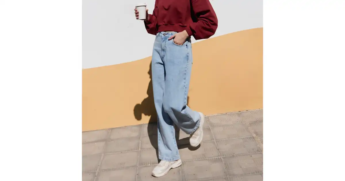 Jeansy Tess Straight Light Blue