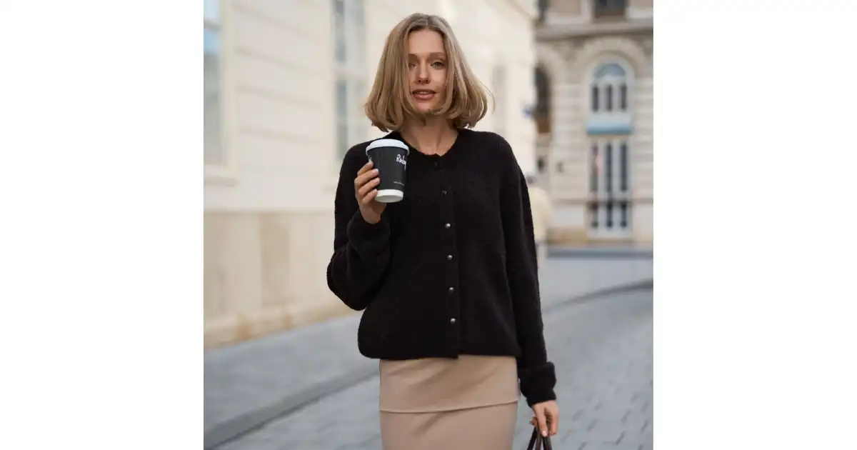 Kardigan Emilie Dark Brown