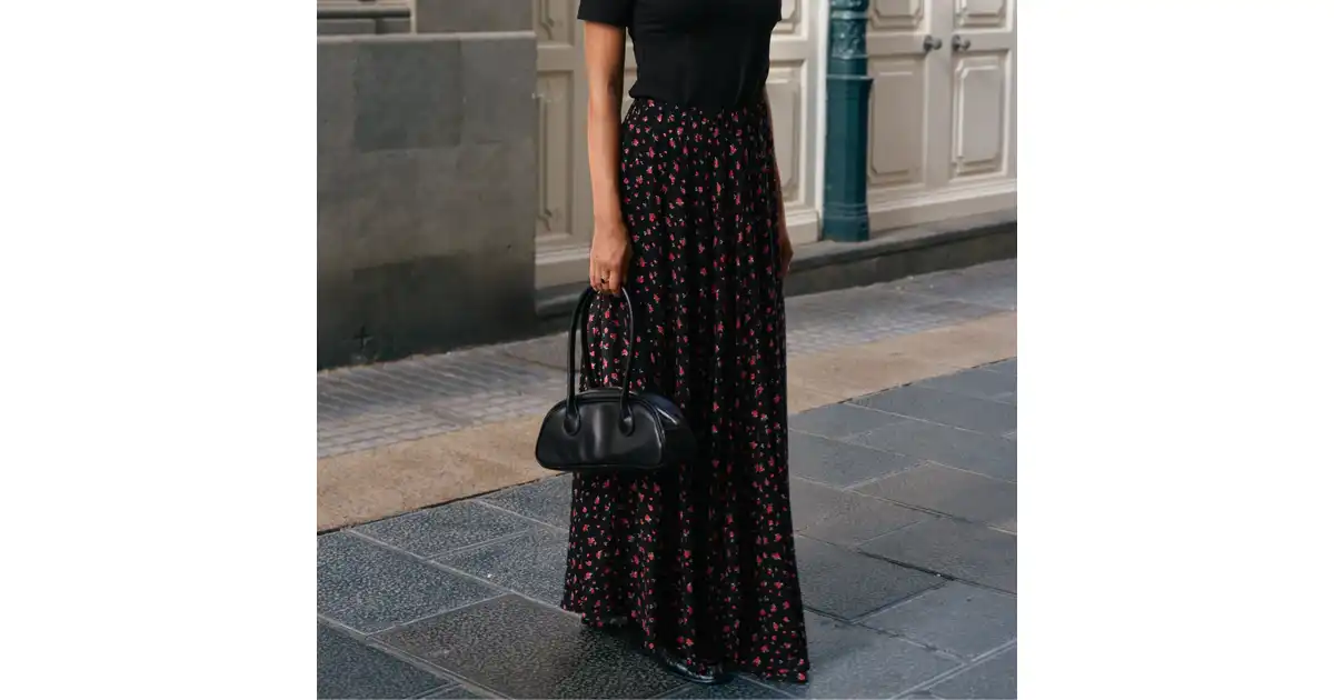 Spódnica Sofia Maxi Black Camelia