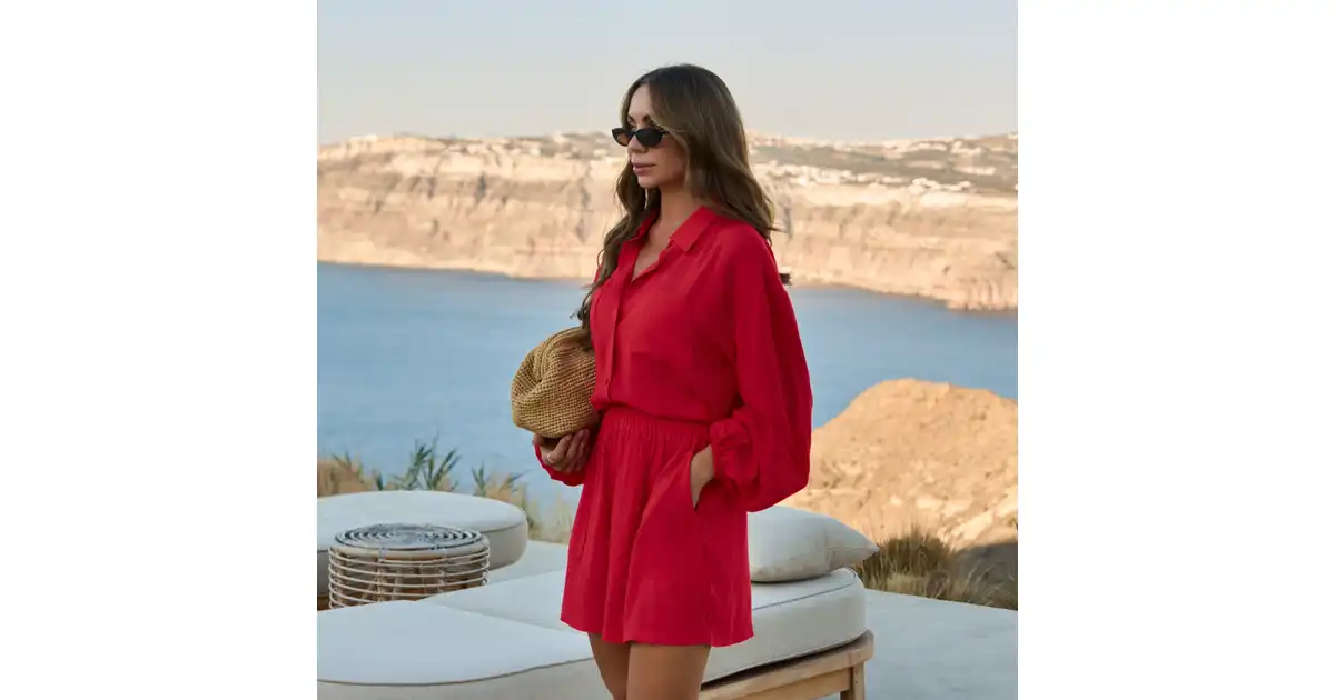 Szorty Summer Red