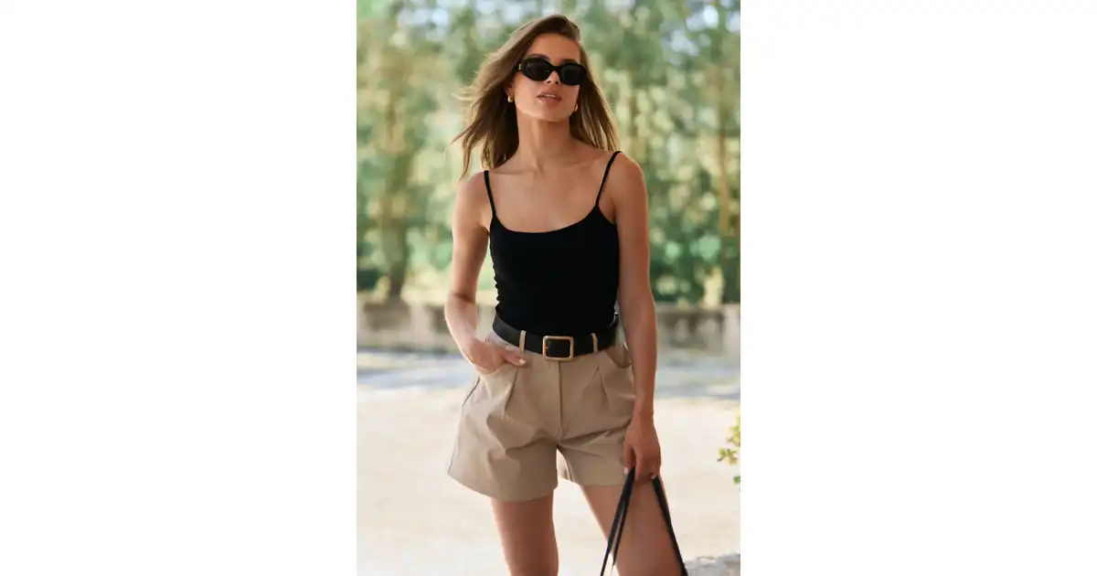 Top Blanca Black